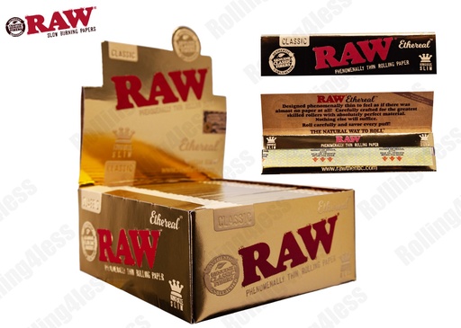 Raw Gold Ethereal KINGSIZE SLIM 50 Packs
