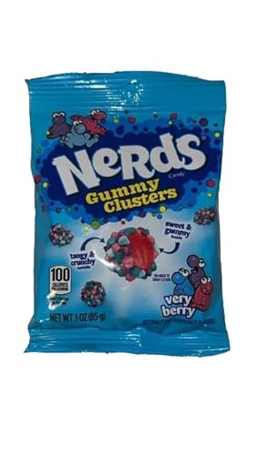 Nerds Cluster Very Berry Bag 3OZ 