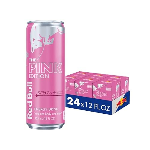 Red Bull Pink Edition,12 Fl Oz 24ct