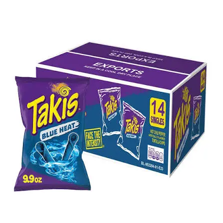 Takis Blue Heat 14CT 9.9Oz