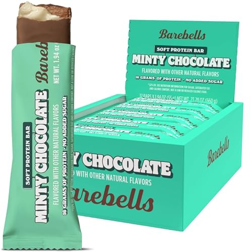 Barebells Bars Minty Chocolate 12 Bars