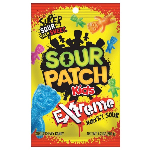 Sour Patch Extreme 7.2 Oz 12CT