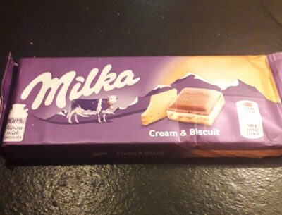 Milka Creme & Biscuit 18CT