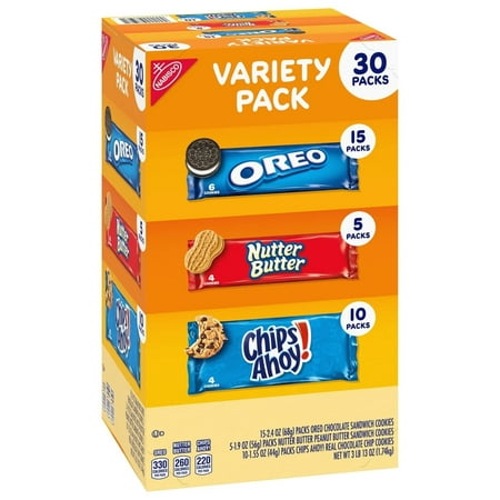 Nabisco Cookie Variety 30 Pack