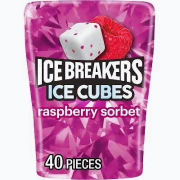Ice Breaker Cubes Raspberry Sorbet 6PC