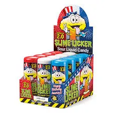 Slime Licker Red White Blue 12CT