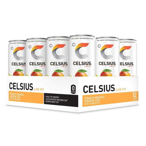Celsius Peach Mango 12CT