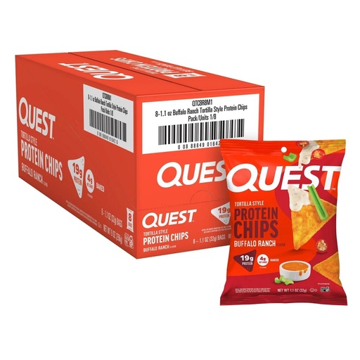 Quest Chips Buffalo Ranch 8 Count