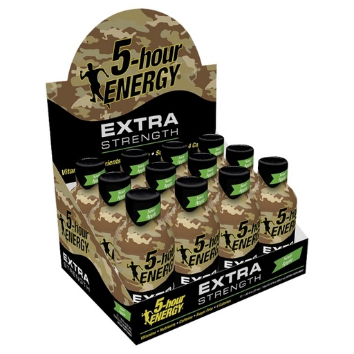 5-hour Extra Strength Sour Apple 12Ct