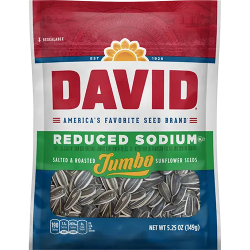 David Reduced Sodium 12CT 5OZ
