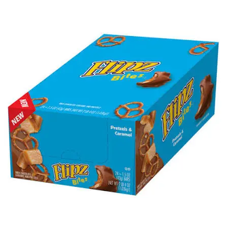 Flipz Clusters Caramel 24CT