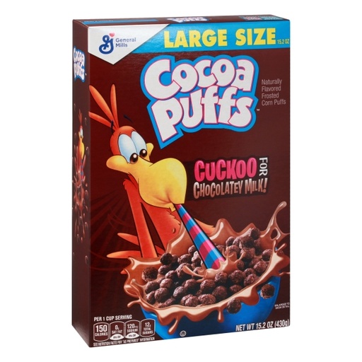 Cocoa Puffs Cereal Large 1Pc