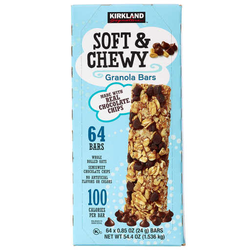 Kirkland Soft & Chewy Granola Bars 64CT