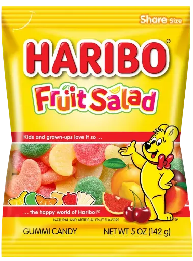 Haribo Fruit Salad 12CT 5OZ