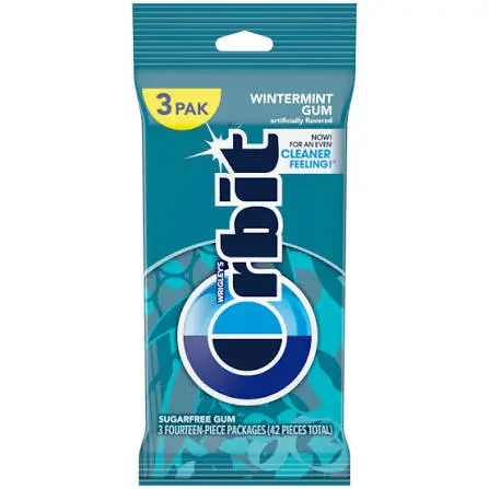 Orbit Wintermint 3Pack 20Ct