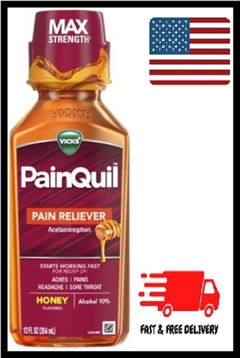 PainQuil Pain Relief Liquid, 12 Fl Oz