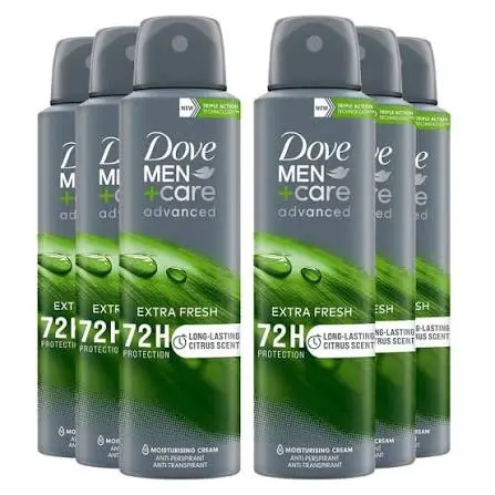Dove Spray Men Lime Saga 6CT